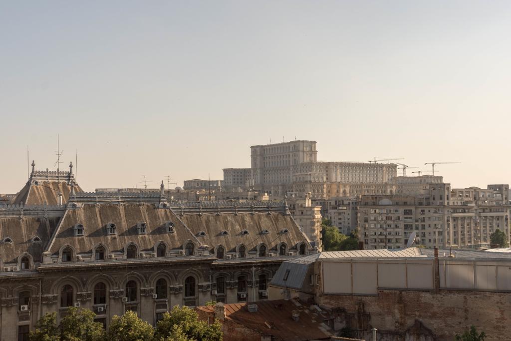 Rooftop Terrace Apartment Bukarest Exterior foto