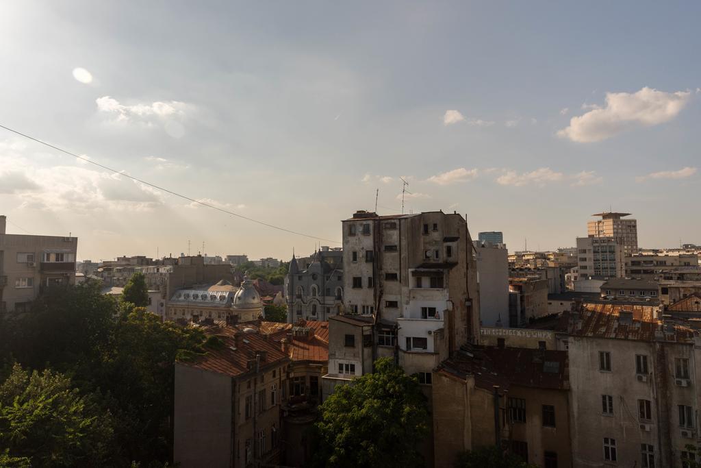 Rooftop Terrace Apartment Bukarest Exterior foto