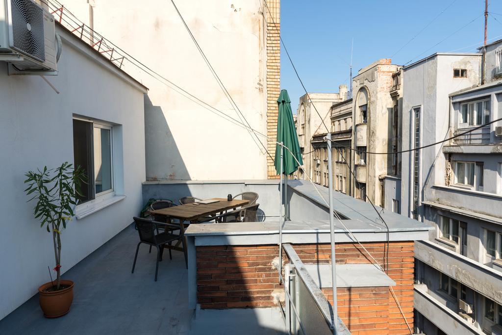 Rooftop Terrace Apartment Bukarest Exterior foto